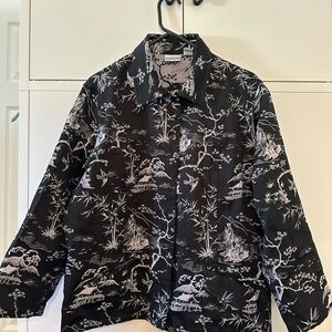 Zadig & Voltaire Black and White Graphic Jacket